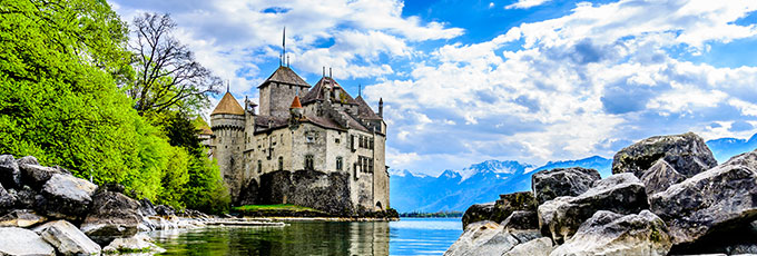 Montreux Castle Switzerland