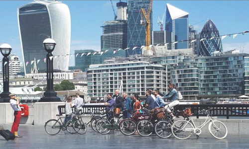 Small Group: Secret London Bike Tour