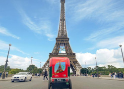 Private Best Paris Rickshaw Afternoon Tour