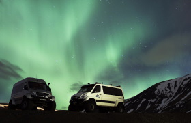 Small Group Tour: Northern Lights Explorer and Super Jeep Tour at 8:30 PM-**VENDOR VOUCHER**