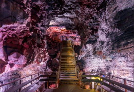 Small Group Tour: The Lava Tunnel Tour from Reykjavik at 9:00 AM