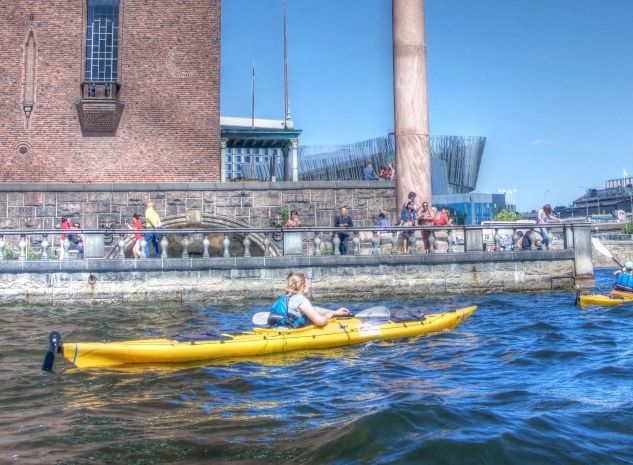 Shared Tour: Stockholm City Kayaking