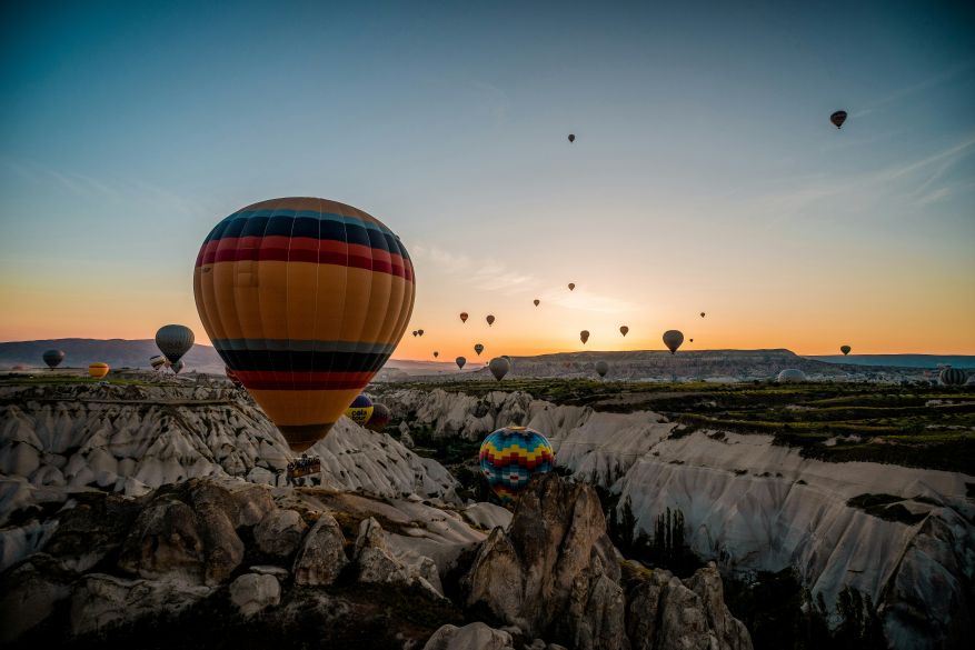 Shared Tour: Sunrise Hot Air Balloon Flight