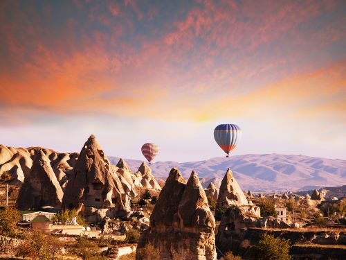 Small group: Daily Highlights of Cappadocia by return domestic flight from Istanbul