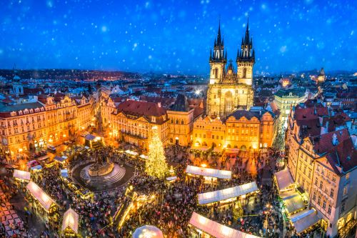 Small Group Tour:  Prague's Merry Markets Christmas Tour with Traditional Goodies