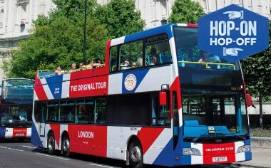 The Deluxe London Bus Tour - (1 day) Unlimited Hop-On Hop-Off  Bus and River Cruise **VENDOR VOUCHER**