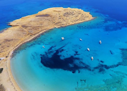 Private Full Day Small Cyclades & Naxos Beaches Boat Tour