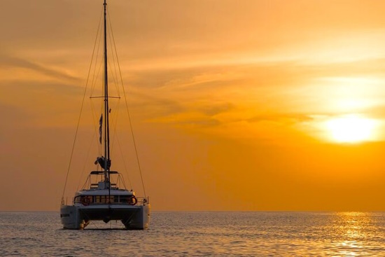 Shared Caldera Sailing Sunset cruise