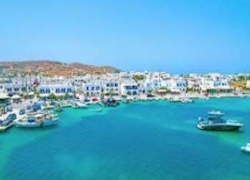 Private Antiparos and boat around Despotiko island