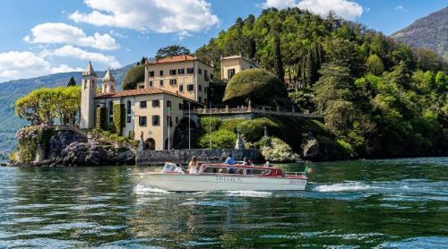 Private: Grand Tour by Boat with Villa Balbianello from Bellagio