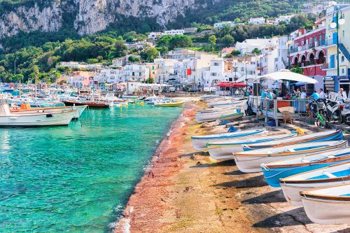 Small Group: Tour of Capri and Anacapri with Blue Grotto