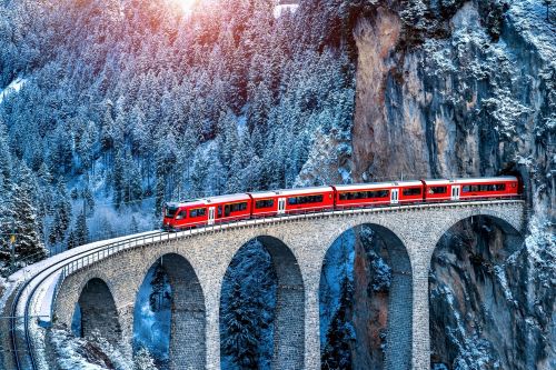 Private Tour: Bernina Train and St. Moritz with lunch and private driver **Non - Refundable**