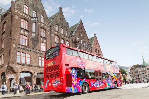 Shared Tour: Bergen Hop On Hop Off Bus Tour - 24 Hours**VENDOR VOUCHER**