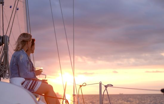 Shared Tour: Sunset Catamaran from Malaga - Priority Access to Net