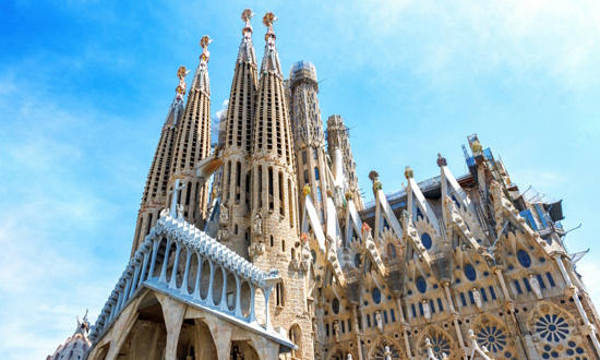 Shared Tour: Fast Track Sagrada Familia and Park Güell Guided Tour with Transfer 3PM**Non-Refundable**