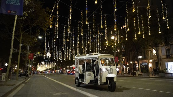 Private Golf Cart Christmas Light Tour (Eco Tuk Tuk)