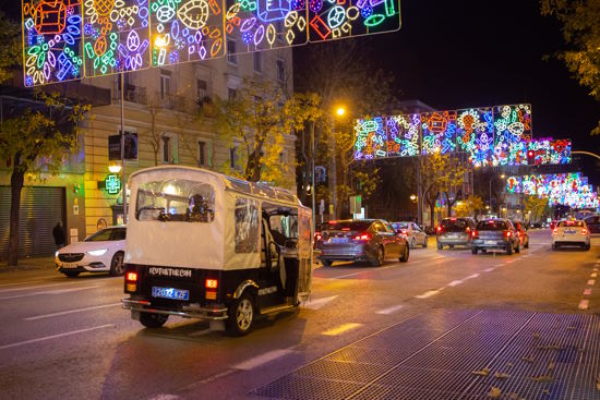 Private Golf Cart Christmas Light Tour (Eco Tuk Tuk)